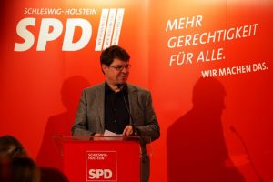 Ralf Stegner in Flintbek
