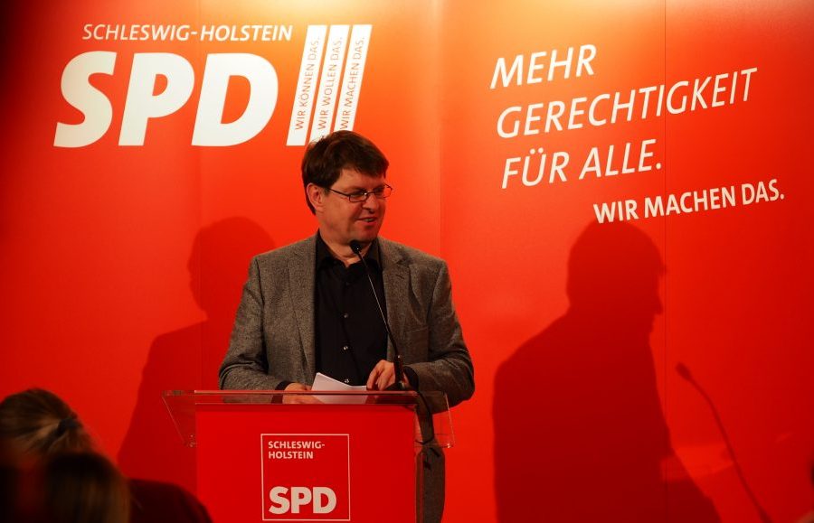 Ralf Stegner in Flintbek