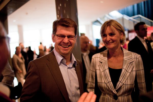 Ralf Stegner mit Frau Sibylle