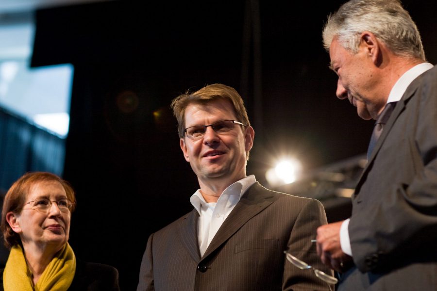 Heide Simonis, Ralf Stegner, Björn Engholm_Foto: Olaf Bathke