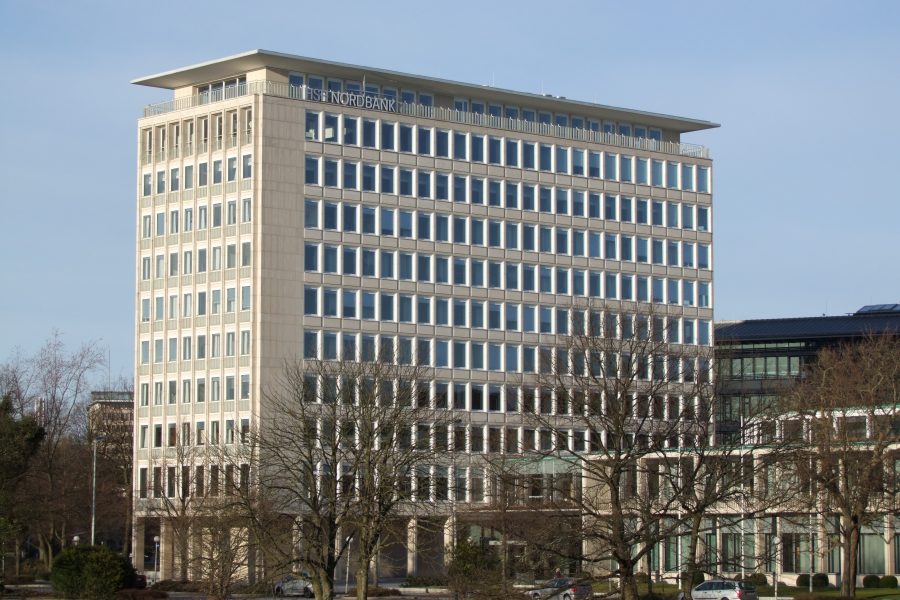 Gebäude der HSH-Nordbank in Kiel
