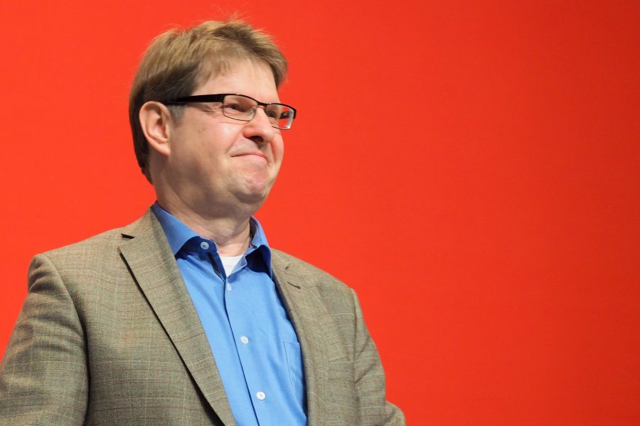 Ralf Stegner Landesparteitag in Norderstedt